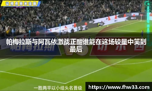 帕梅拉斯与阿瓦依激战正酣谁能在这场较量中笑到最后